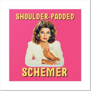 Sable Colby: Shoulder-Padded Schemer Posters and Art